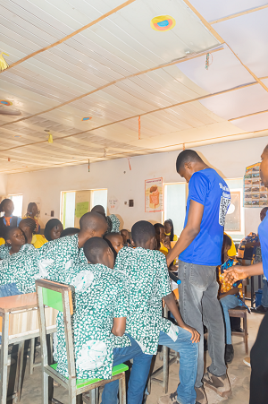 Cardon Standard School Student during Tech Seminar