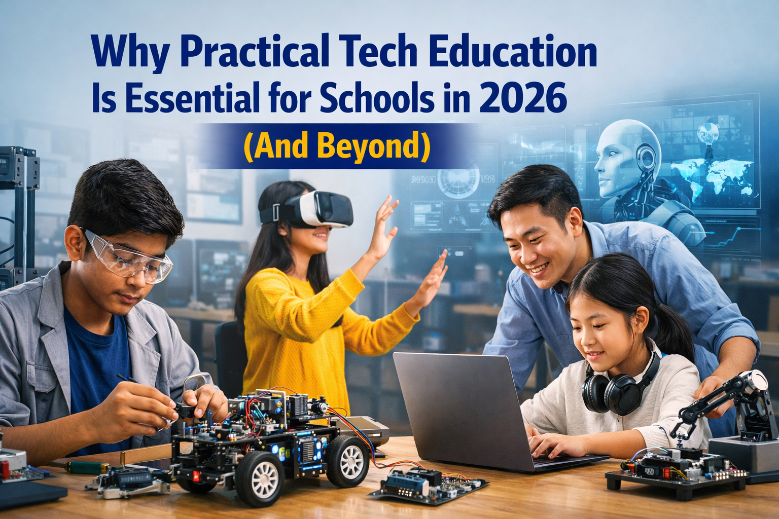 Why Practical Tech Education Is Essential for Schools in 2026 (And Beyond)